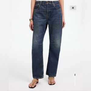 The Darted Barrel Leg Jean